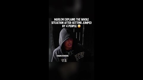 Marlon explains the whole situation after getting jumped by 4 people #marlon #mar3lg #marlonclips