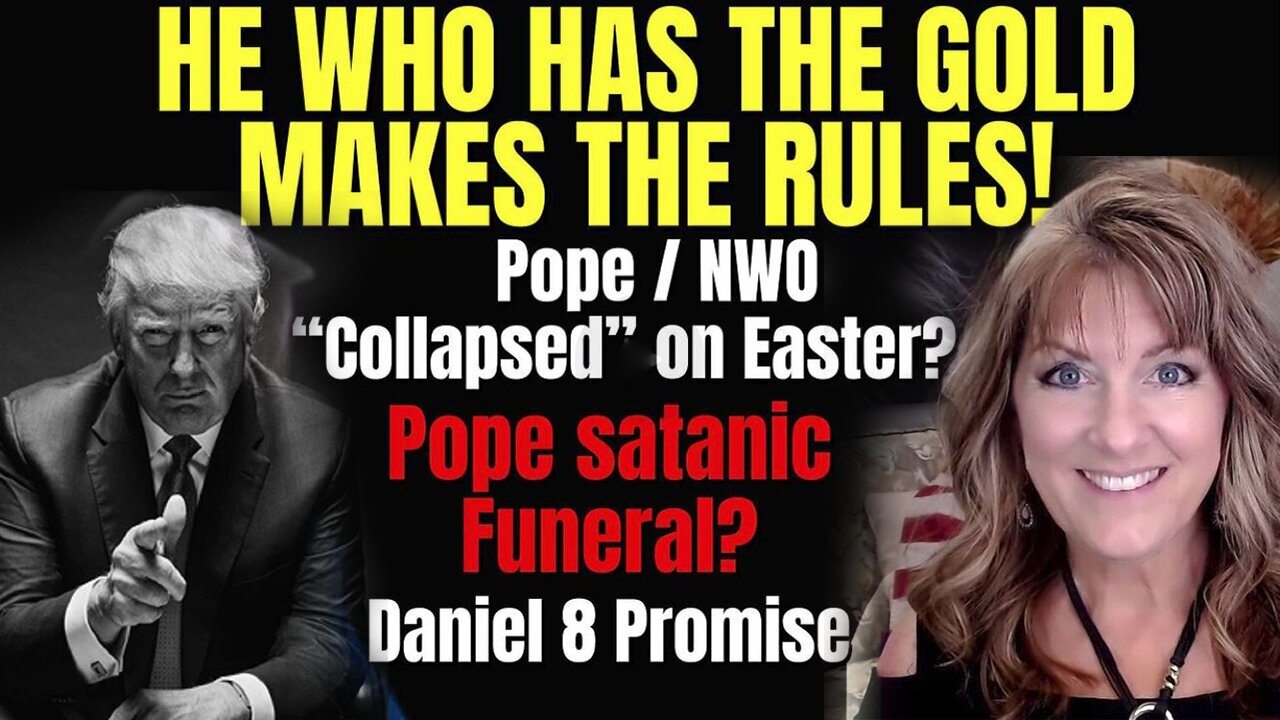 Melissa Redpill Update Apr 23: "Pope NWO Collapsed?"! Important Update By Melissa Redpill"
