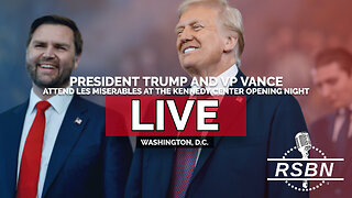 LIVE REPLAY: Pres. Trump and VP Vance Attend Les Miserables at the Kennedy Center - 6/11/25