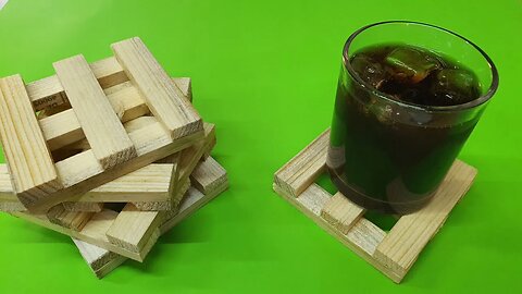 Awesome DIY pallet style coasters!