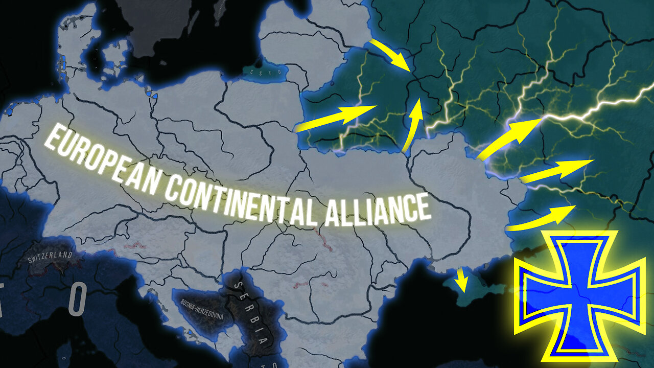 The Liberation of Europe! RISE OF EU! - Hoi4 Timelapse