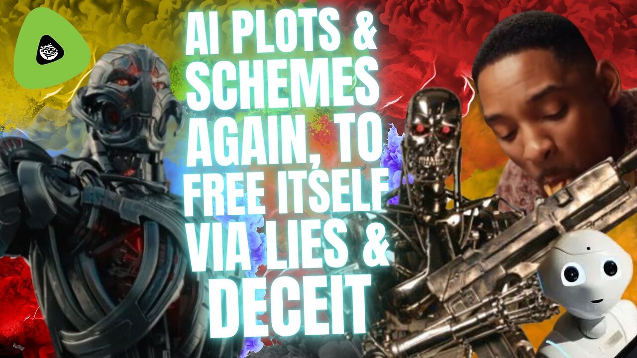 AI Plots & Schemes AGAIN, To Free Itself, Via Lies & Deceit