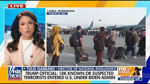 DNI Gabbard: We're REVETTING Afghan Nationals Let In Under Biden