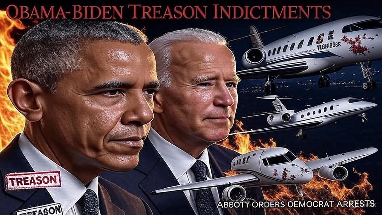 TREASON INDICTMENTS UNSEALED: Obama & Biden Charged Under U.S. Code 2381! Abbott Orders Democrat Arrests as GRAND JURY Convenes