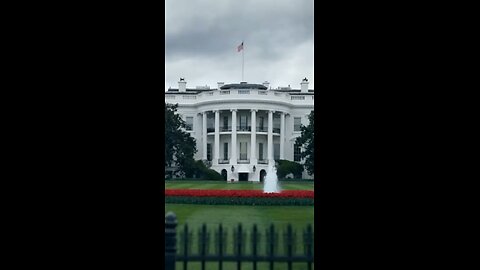 White House turns black