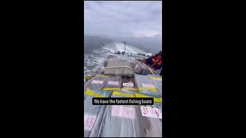"Fishing boat" in the Caribbean.