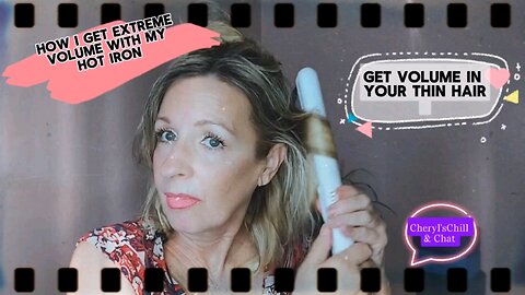 Get Extreme Volume using a Flat Iron
