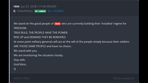 “We Are The News Now, Handle With Care”-#GodBlessAnons 🫡