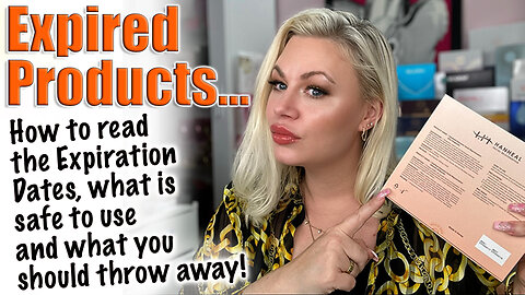 Expired Products, What's Safe to Use and What I Throw Away! Code Jessica10 saves you money