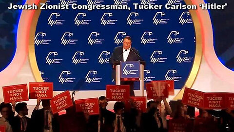 Jewish Zionist Florida Congressman Randy Fine Calls Tucker Carlson The New Hitler