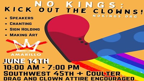 Street Preaching at ‘No Kings’ Protest – Amarillo, TX | Jesus Is King