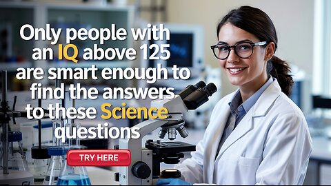 HARD Science Quiz