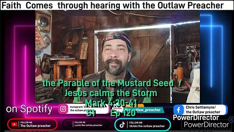 the Parable of the Mustard Seed / Jesus calms the Storm Mark 4:30-41 S1 Ep 120