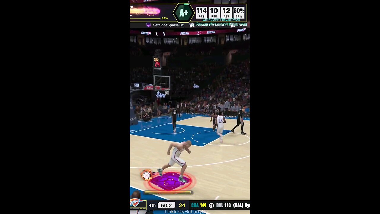 114 Point Triple Double #mycareer #nba2k #mycareer2k #nba2k25 #2k25 #2k