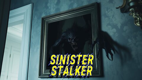 Sinister Stalker - Evil Entity Creeps Behind Picture Frame