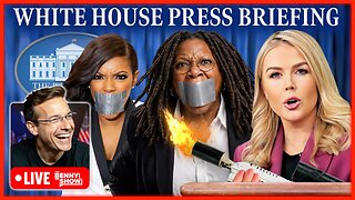 🚨White House Briefing LIVE Right Now as Whoopi Exposed in Epstein Emails, Colbert SILENCES Crockett