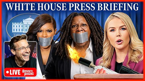 🚨White House Briefing LIVE Right Now as Whoopi Exposed in Epstein Emails, Colbert SILENCES Crockett