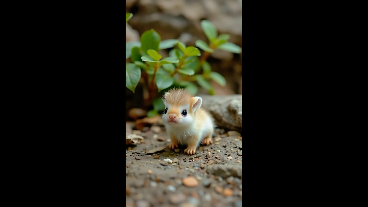Tiny mini cute animal