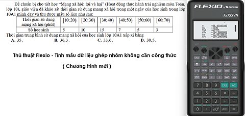 Thủ thuật Flexio: Tính kết quả mẫu dữ liệu ghép nhóm mà không cần học công thức trong 1-2 phút