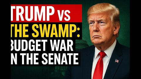 TRUMP VS. THE SWAMP. BUDGET WAR!!