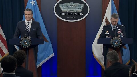 Pentagon Press Briefing (June 22, 2025)