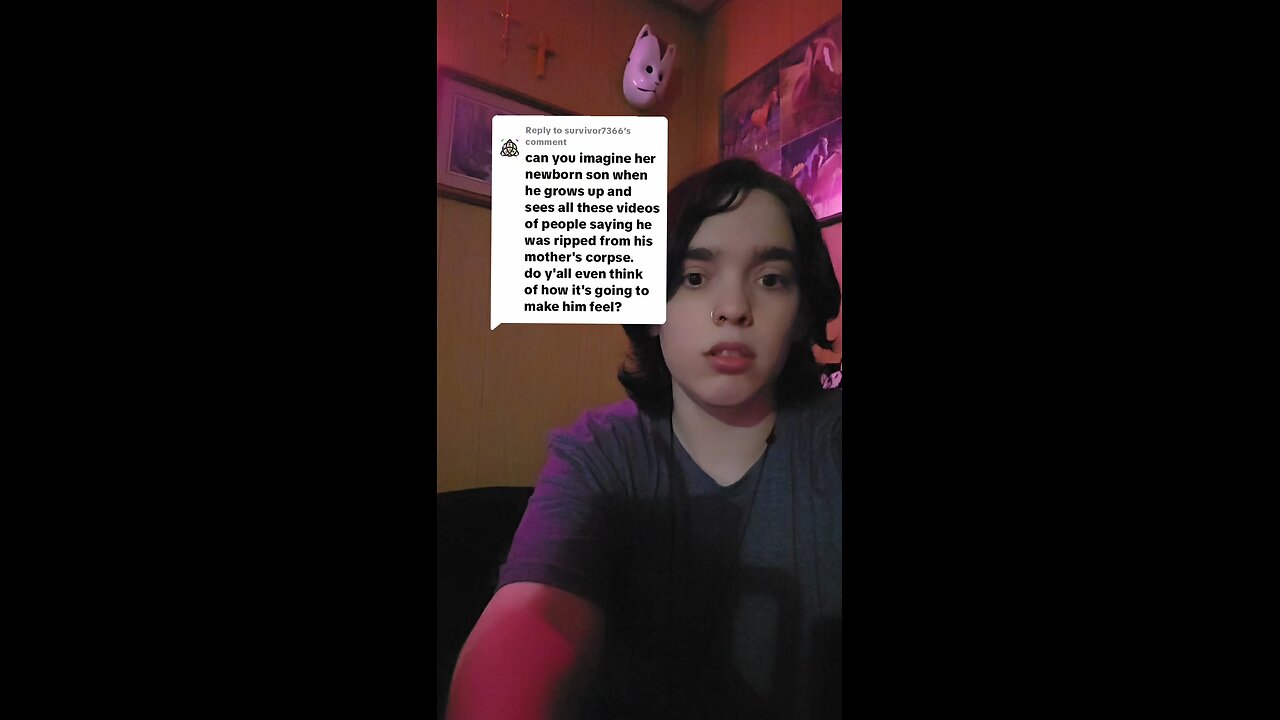 I'm raising awareness for human rights. I'm sorry if my raw aspect of it bothers you.