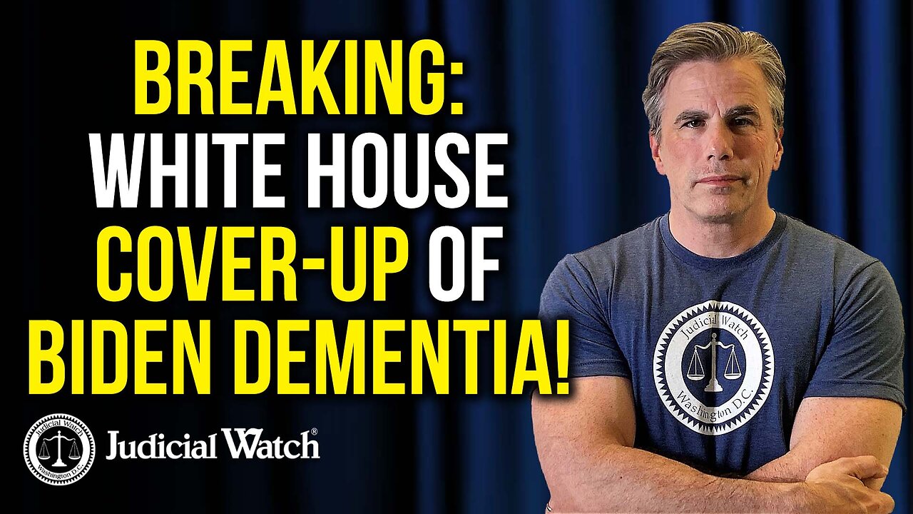 BREAKING: White House COVER-UP of BIDEN DEMENTIA!