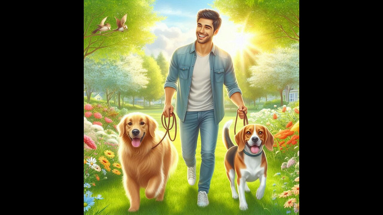 How to Walk Two Dogs at Once Without Getting Tangled #pets #dogcoach #myanimal