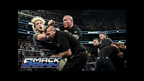 Jelly Roll and Randy Orton brawl with Logan Paul and Drew McIntyre SmackDown, Aug. 1, 2025