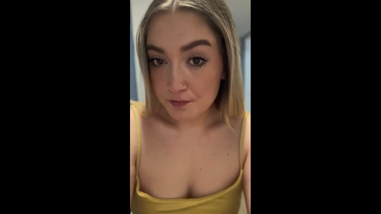 She so gassy after chugging all that beer