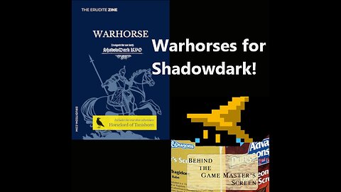 Warhorses for Shadowdark! A new zine by the EruditeDM