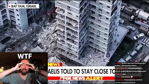 Israelis forced inside bomb shelters..