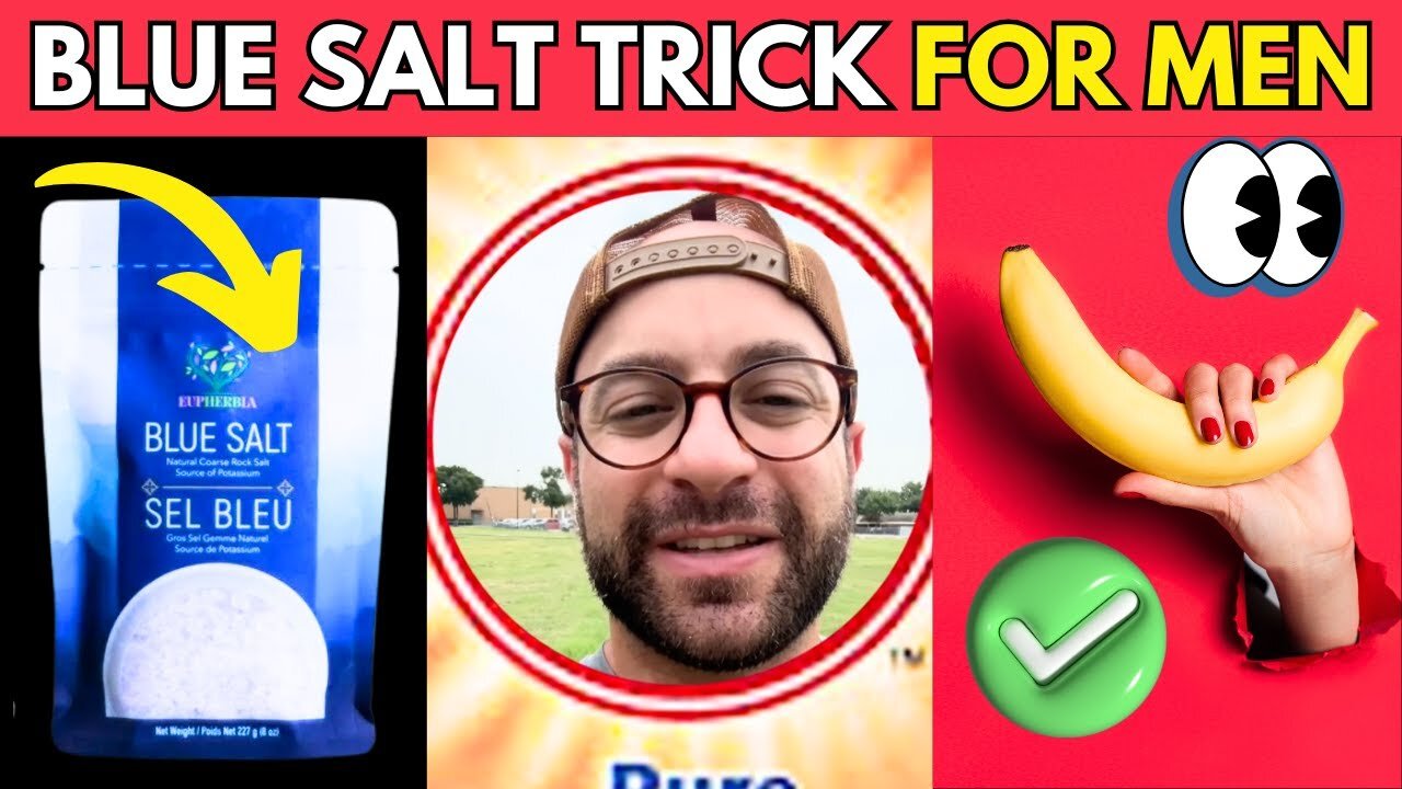SALT TRICK FOR MEN RECIPE - ✅ ((STEP BY STEP)) - HOW TO DO BLUE SALT TRICK FOR MEN