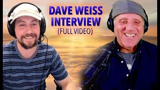 Must See Interview, Testimony with Dave Weiss aka Flat Earth Dave (inset screen) [Nov 16, 2023]