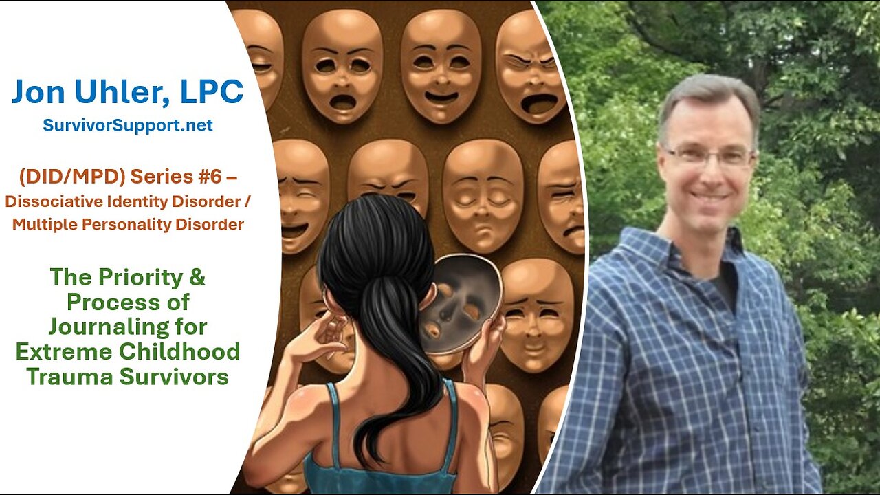 S2 EP100 -DID Series #6 -The Priority & Process Of Journaling For Extreme Childhood Trauma Survivors