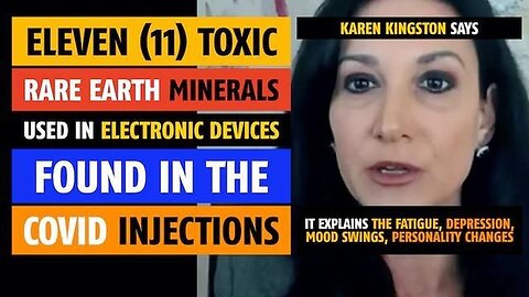 "Kingston Reveals: COVID Vaccines Contain Rare Earth Minerals from Electronics"