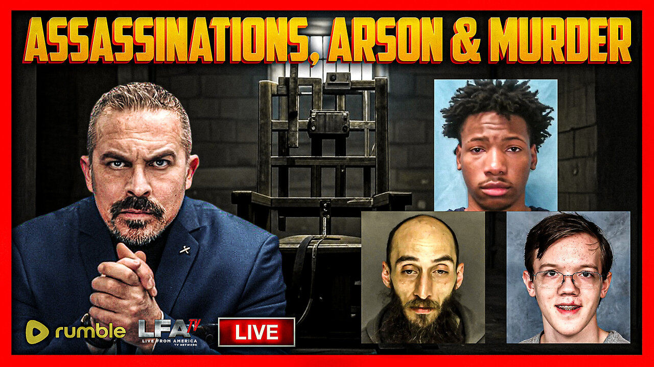 PA ARSONIST WAS ‘PRO-PALESTINE”. RADICAL LEFT DEATH CULT SPREADING LIKE THE CHINA VIRUS | THE SANTILLI REPORT 4.16.25 4PM