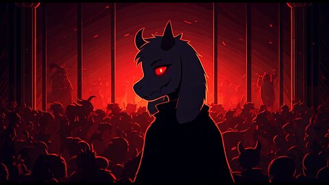 vrchat Asriel goes to hazbin hotel