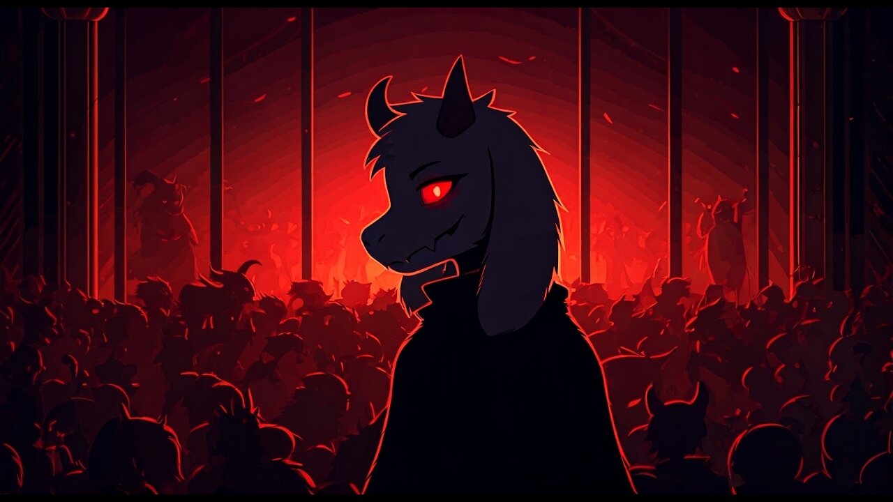 vrchat Asriel goes to hazbin hotel