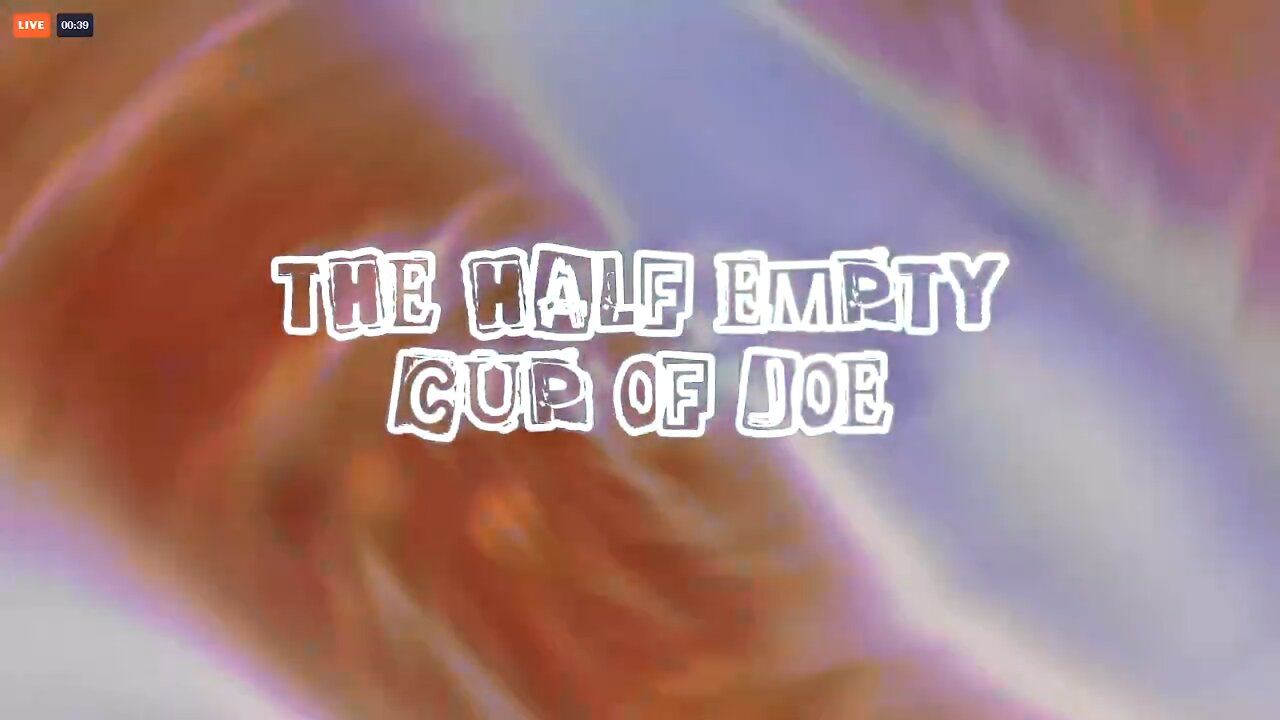 The Half Empty Cup of Joe, KHNC 1360, 11 August 2025, with guest Johnny Cirucci