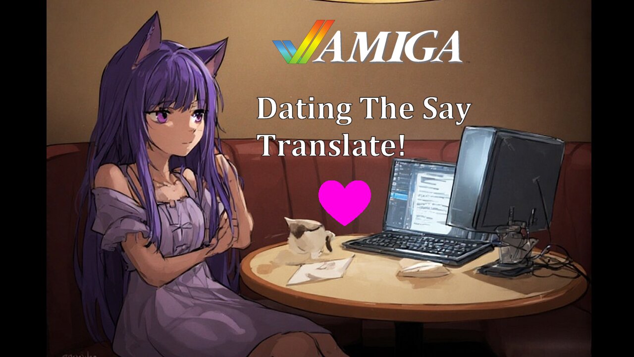 A Furry Girl Goes on a Date With An Amiga 500!