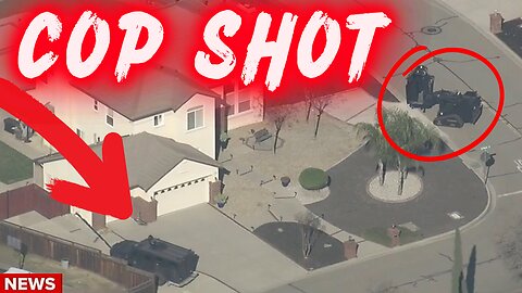 STANDOFF: City on LOCKDOWN, Armed Suspect SHOOTS COP! Barricaded — Oakley California
