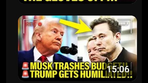 Musk throws trump under Under bus and Trashes budget