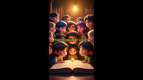 THE POWER Of UNITY #Cartoon #MagicSchool #ytshorts #AnimatedShorts #TalkingAnimals #ViralVideo2025
