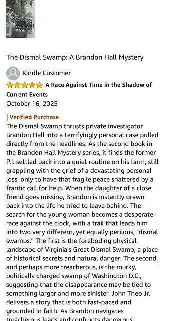 The Dismal Swamp latest review