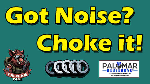 CHOKE OUT that RFI noise!!
