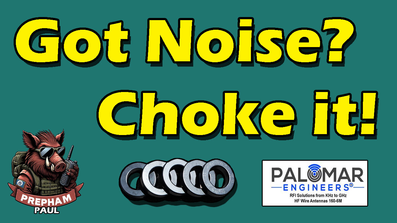 CHOKE OUT that RFI noise!!