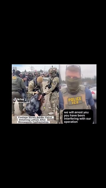 A Mentally deranged Immigration and Customs Enforcement (ICE)