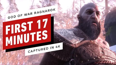 God of War Ragnarok - The First 17 Minutes of Gameplay (4K)