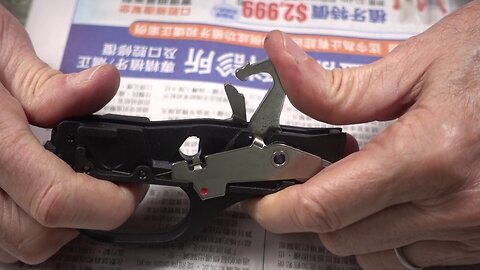 Benelli M4 Clone Replacing the Hammer Spring and Trigger Return Spring